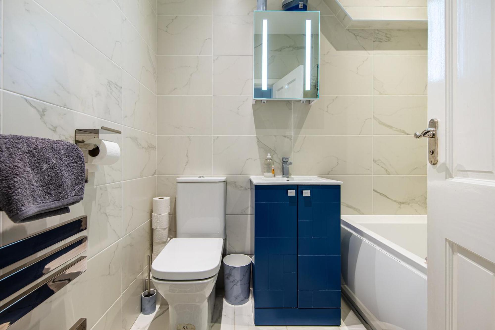 Cosy 1 Bed Apartment With Free Parking Close To Underground Station Zone 2 For Quick Access To Central London Up To 5 Guests Exterior foto