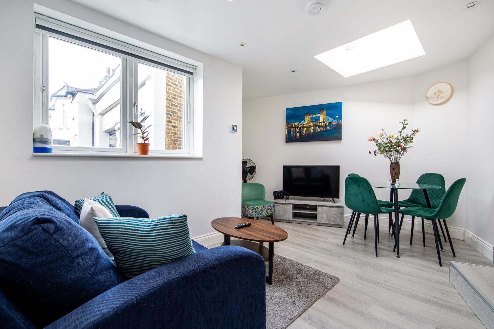 Cosy 1 Bed Apartment With Free Parking Close To Underground Station Zone 2 For Quick Access To Central London Up To 5 Guests Exterior foto