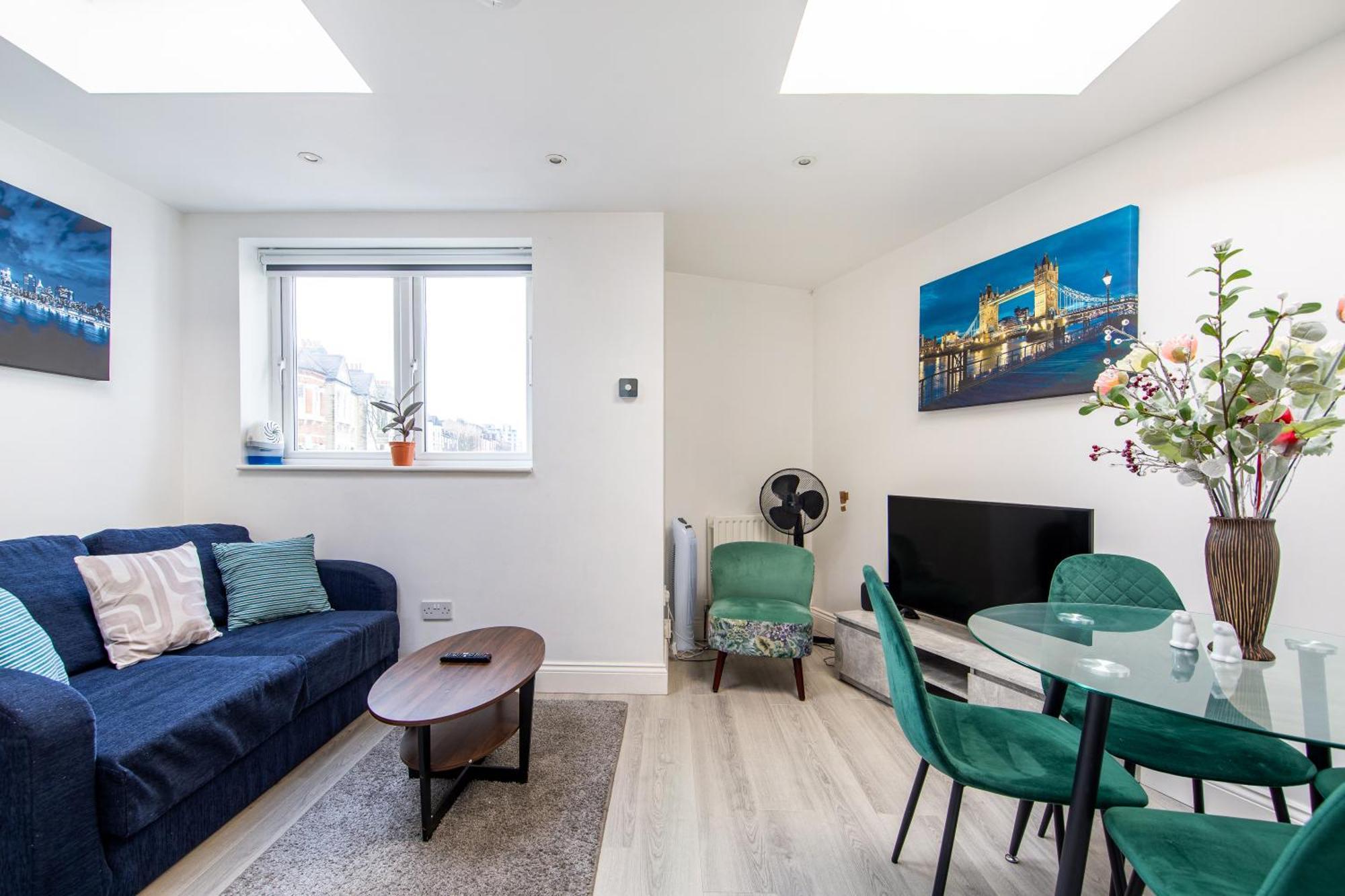 Cosy 1 Bed Apartment With Free Parking Close To Underground Station Zone 2 For Quick Access To Central London Up To 5 Guests Exterior foto