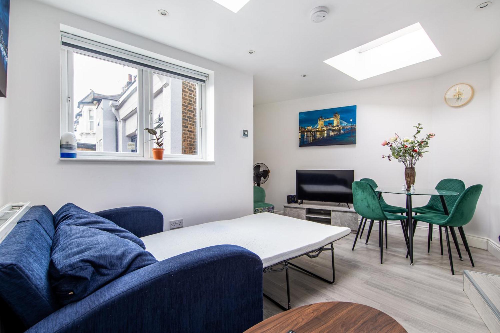 Cosy 1 Bed Apartment With Free Parking Close To Underground Station Zone 2 For Quick Access To Central London Up To 5 Guests Exterior foto