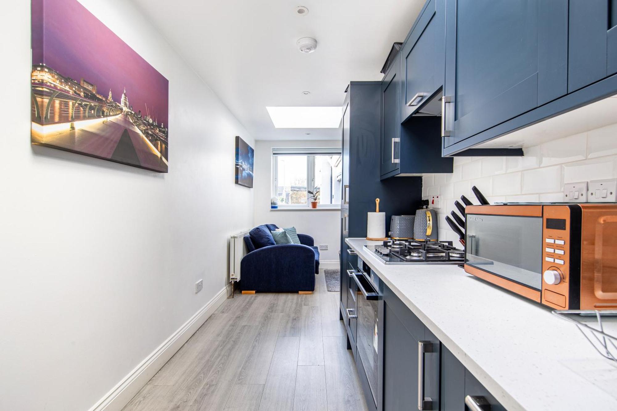 Cosy 1 Bed Apartment With Free Parking Close To Underground Station Zone 2 For Quick Access To Central London Up To 5 Guests Exterior foto
